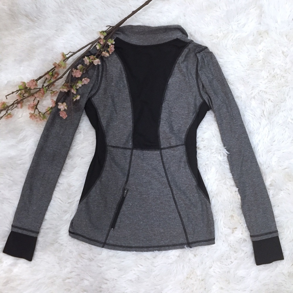 Champion Grey and Black Workout Jacket SZ XS